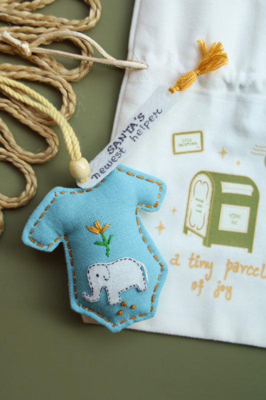 the santa's helper ornament