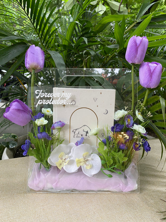 forever my protector acrylic gift bag: patrika x the poppy house co.