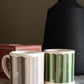 The Blue Egyptian Palm Leaves Mug