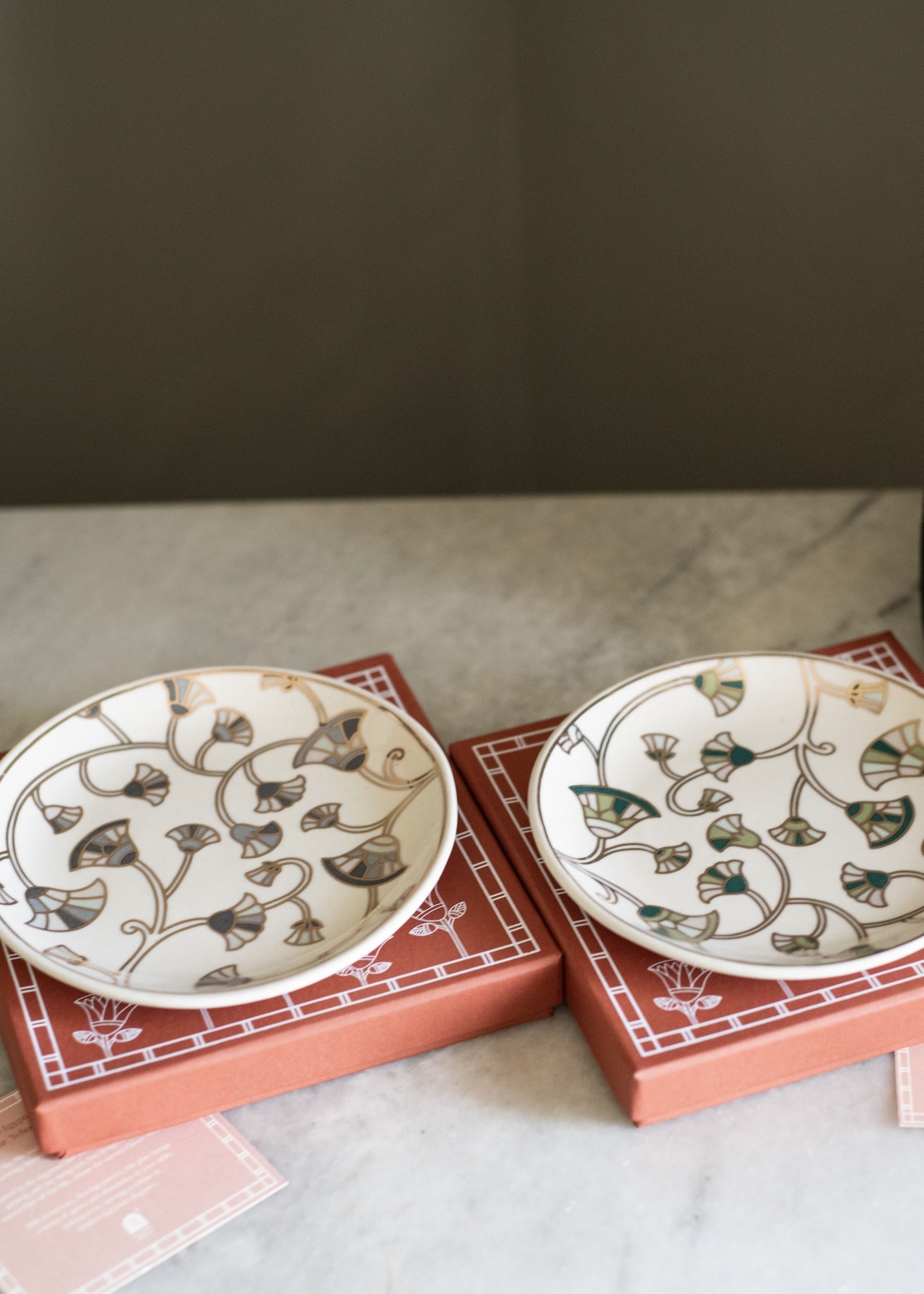 The Blue Egyptian Lotus Plate