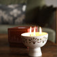The Green Egyptian Lotus Candle