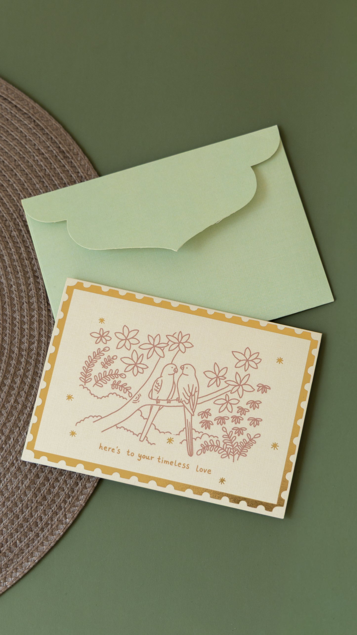 'your timeless love' card