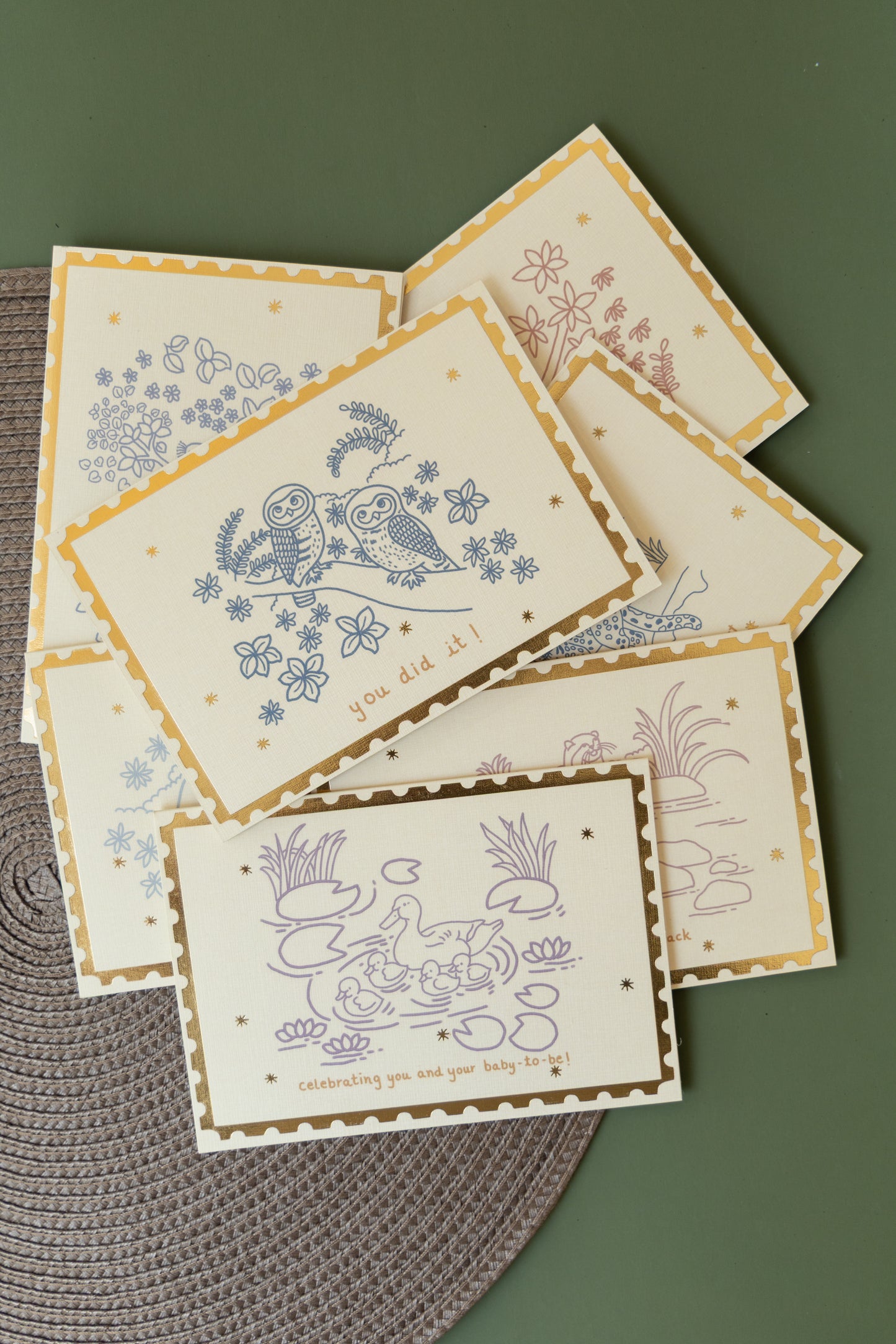 'you & your baby-to-be' card