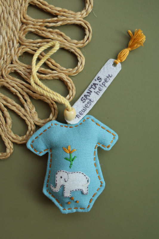 the santa's helper ornament