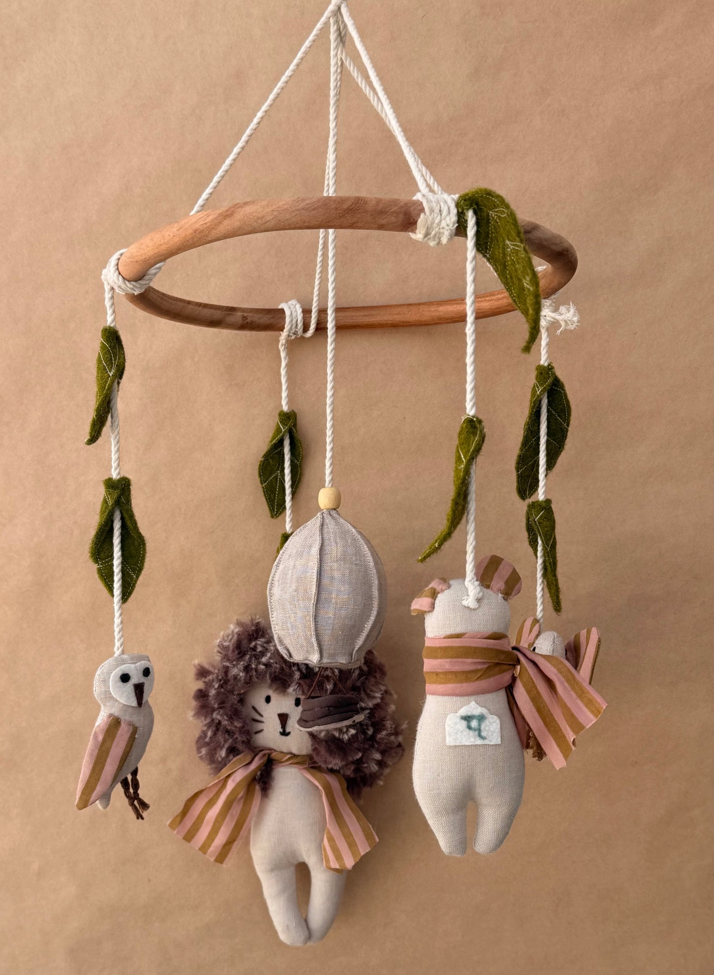 Forest Handcrafted Cot Mobile