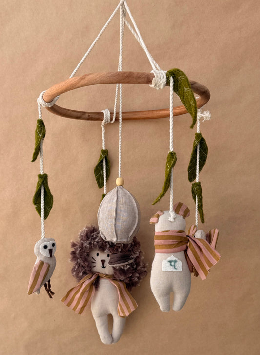 Forest Handcrafted Cot Mobile